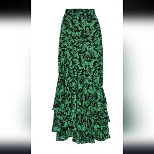Misa Veronique Ruffled Skirt
